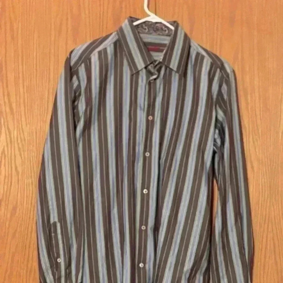Robert Graham Flip-Cuff‎ Shirt - Picture 1 of 7